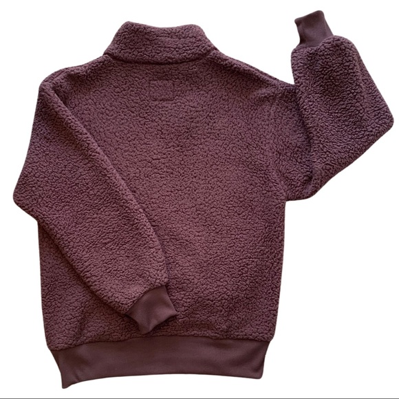 Sherpa Pullover Jacket w/ Pockets - Picture 2 of 8